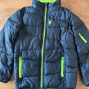 Boys size medium Spyder winter jacket